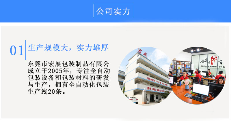 高速全自動打包機YS-305規(guī)模